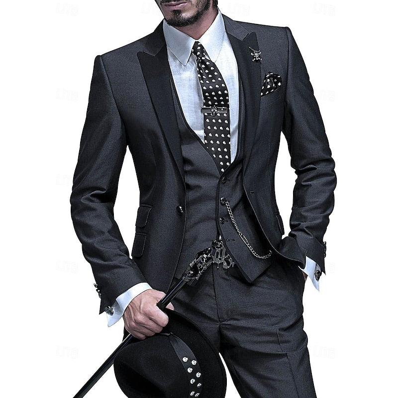 BRAIN™ | Men's Business Linen Suit