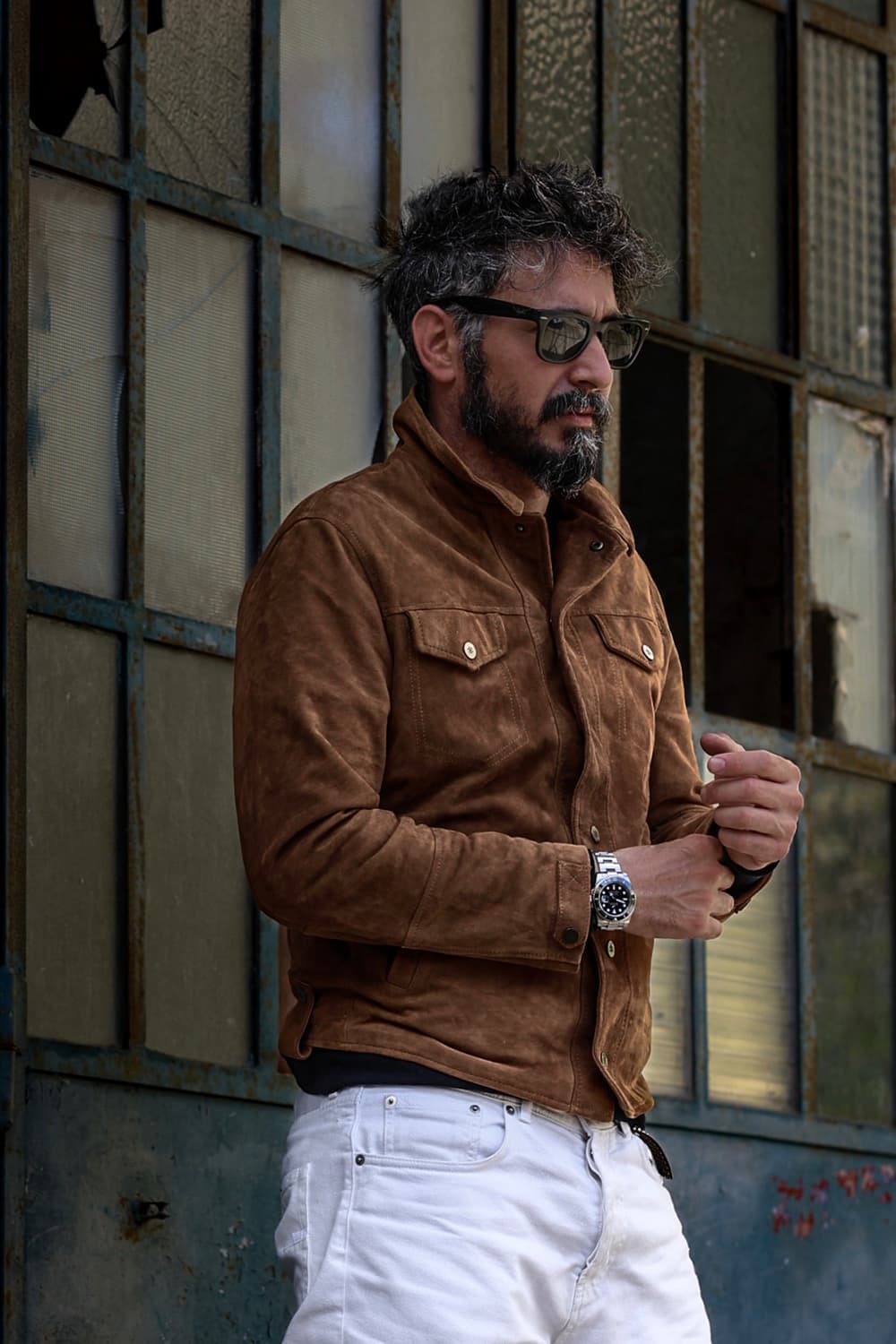 BRIAN™ | Ale Suede Men's Jacket