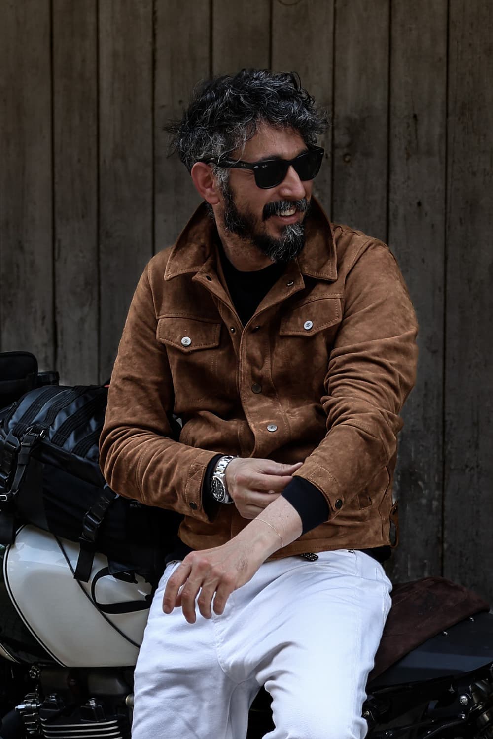 BRIAN™ | Ale Suede Men's Jacket