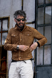 BRIAN™ | Ale Suede Men's Jacket