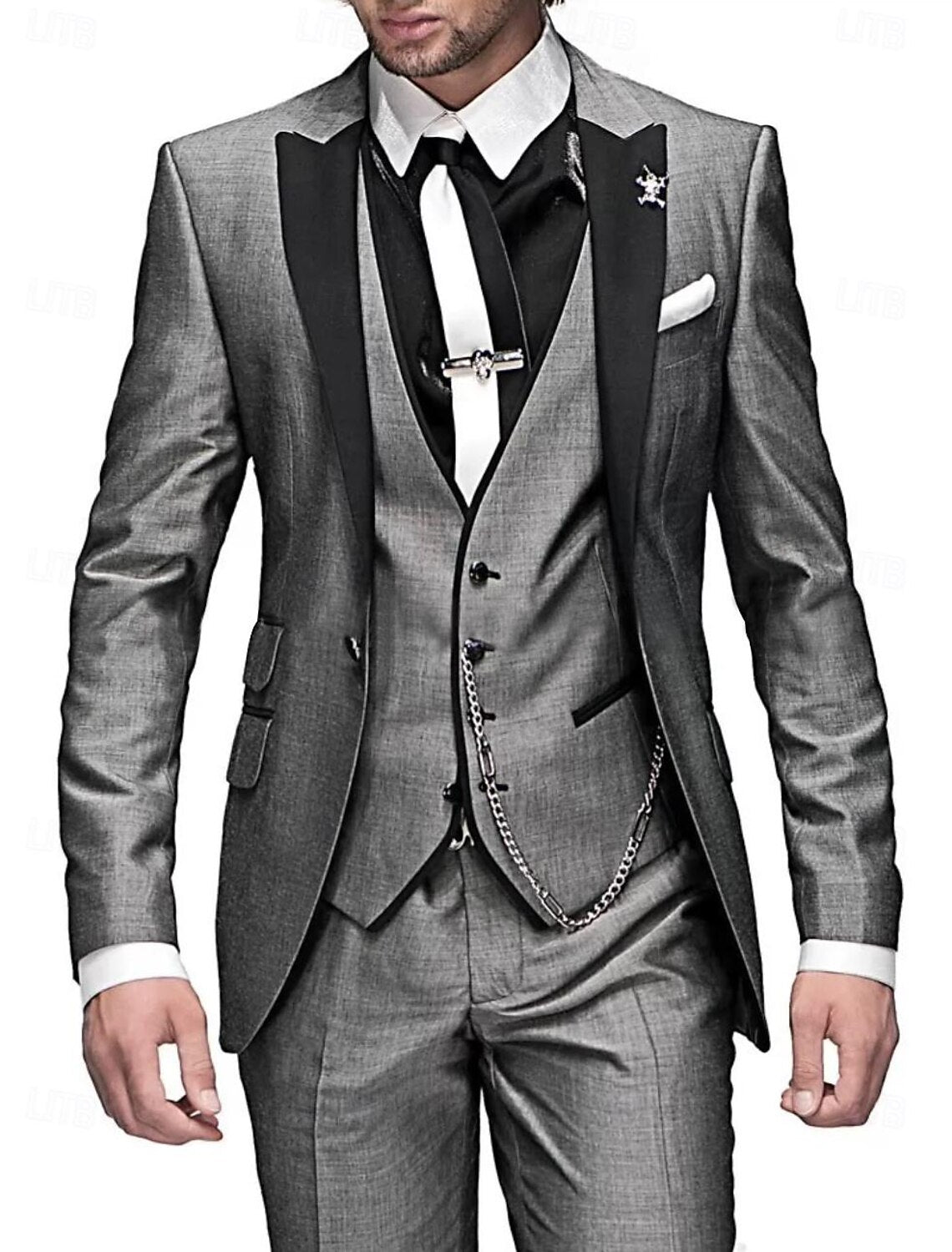 BRAIN™ | Men's Business Linen Suit