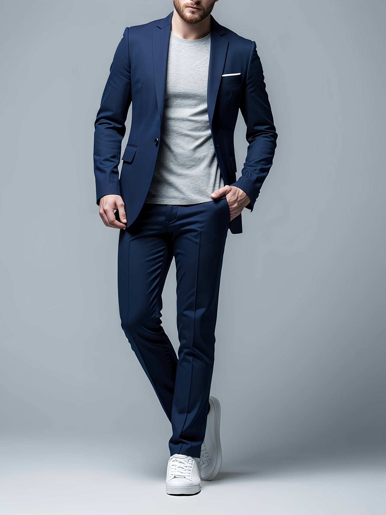 BRAIN™ | Men's Stretch Two-Button Suit