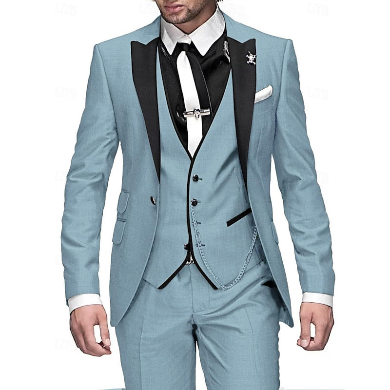 BRAIN™ | Men's Business Linen Suit