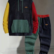 BRIAN™ | Cozy Color-Block Two-Piece Set
