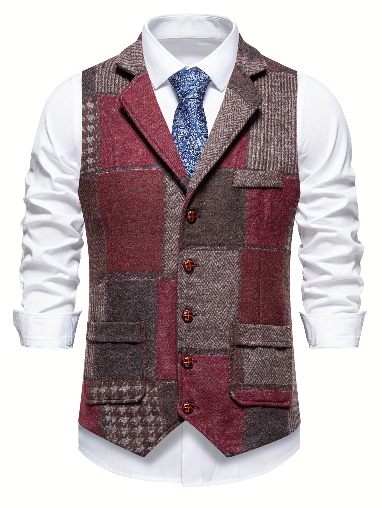 BRAIN™ | FORMAL TWEED VEST FOR MEN