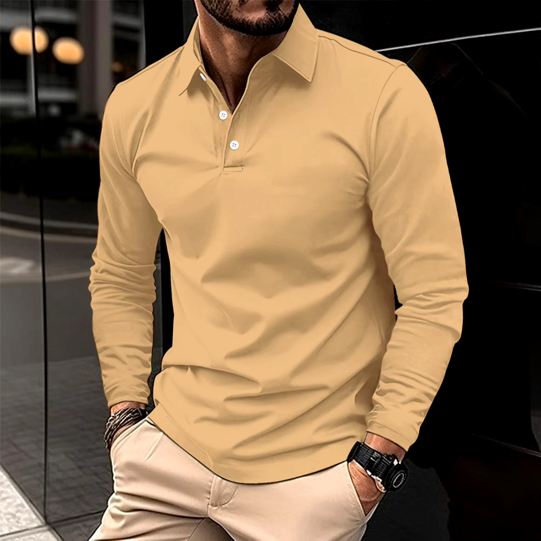 BRAIN™ | Collared Long-Sleeve