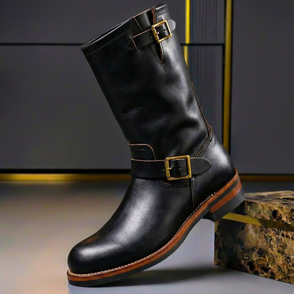 BRIAN™ | Bancroft Vintage Leather Boots