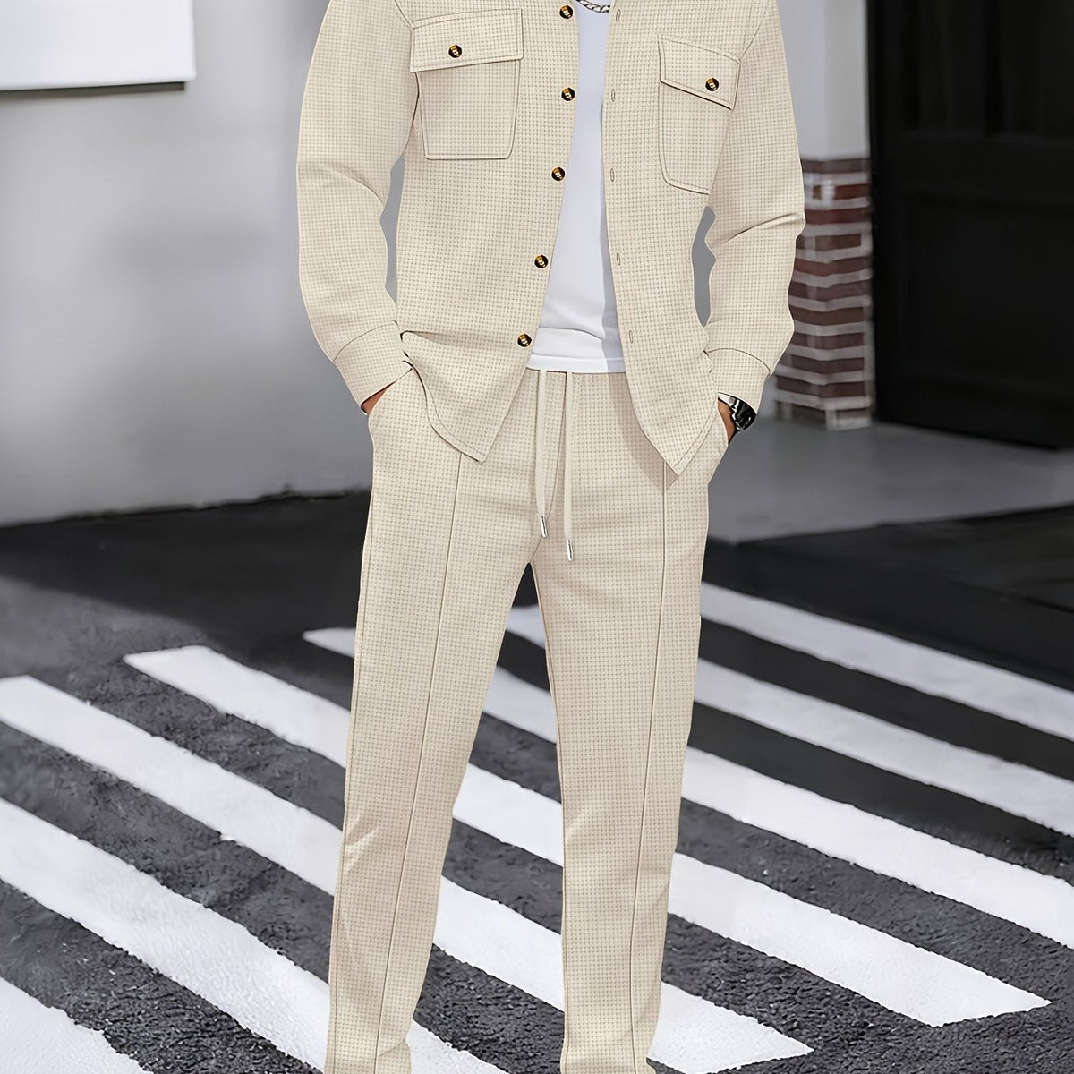 BRIAN™ | Refined Casual Two-Piece Set