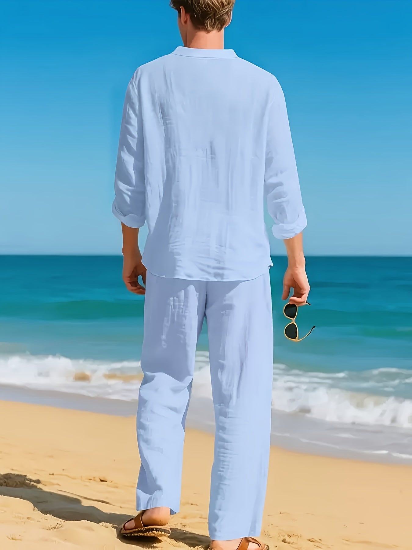 BRAIN™ | Men's Coords Woven Linen