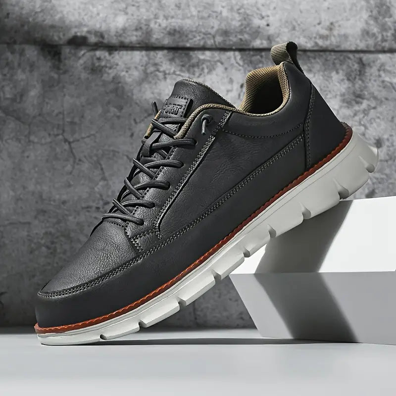 BRAIN™ | Men's Cushioned Leather Walking