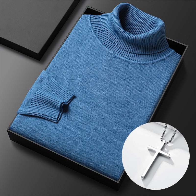 BRIAN™ | Men's Solid-Color Premium Turtleneck Sweater