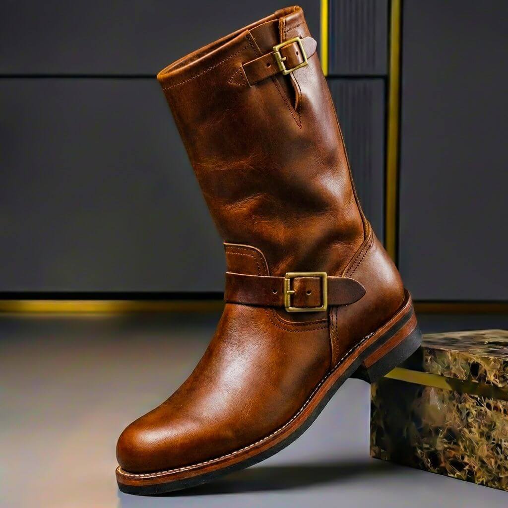 BRIAN™ | Bancroft Vintage Leather Boots