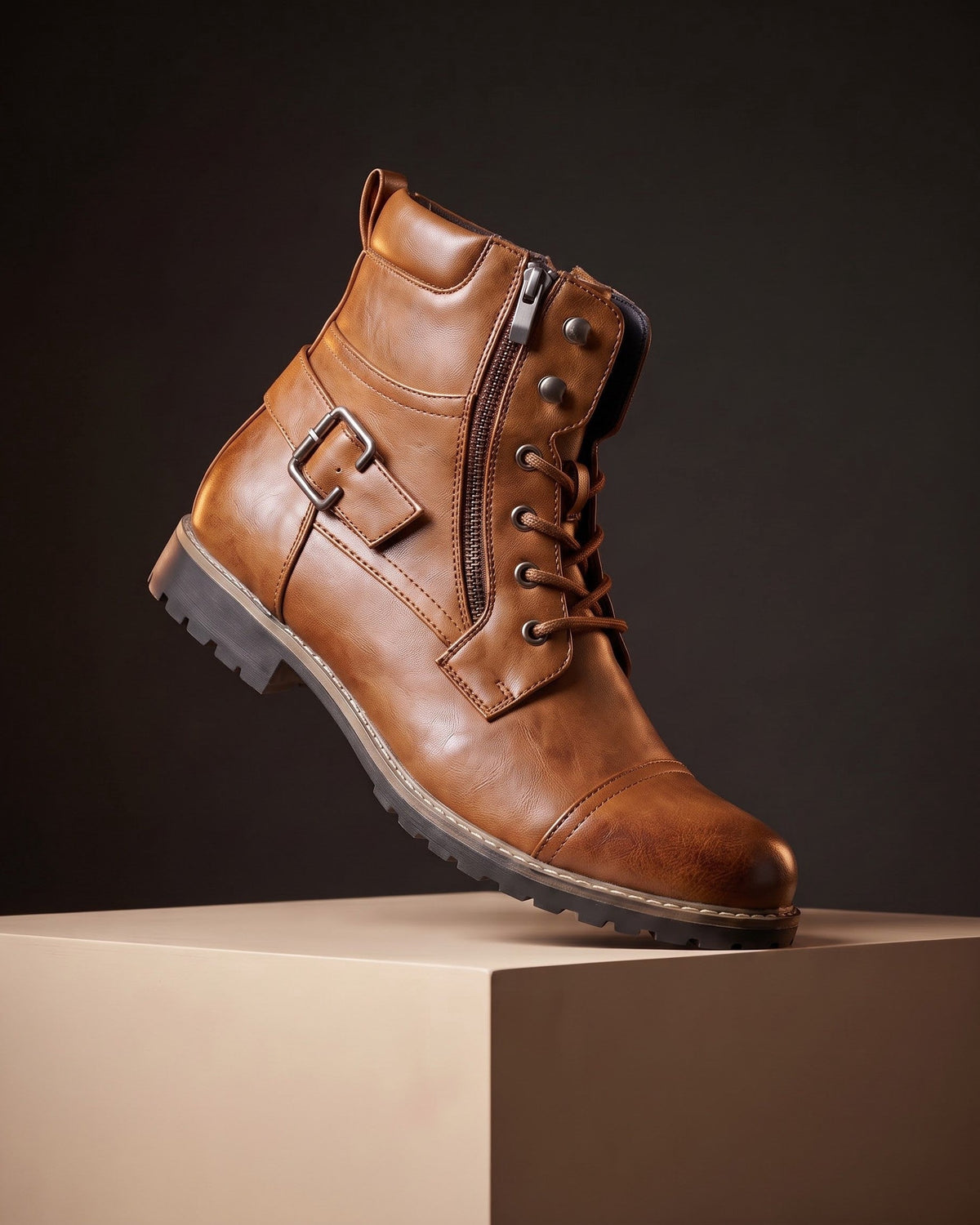 BRIAN™ | Elios Leather Boots