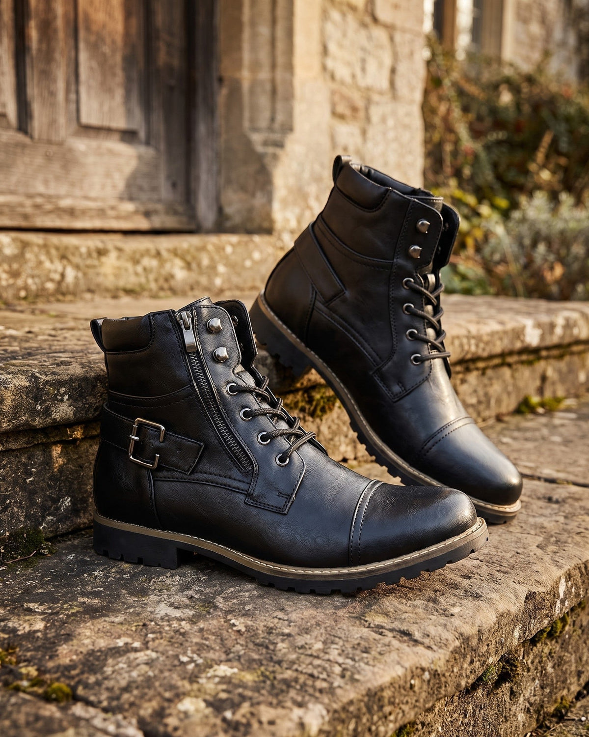 BRIAN™ | Elios Leather Boots