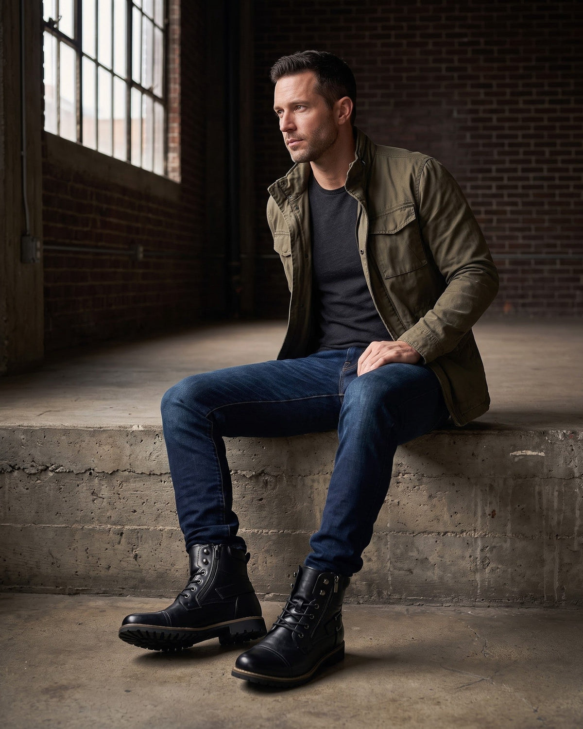 BRIAN™ | Elios Leather Boots