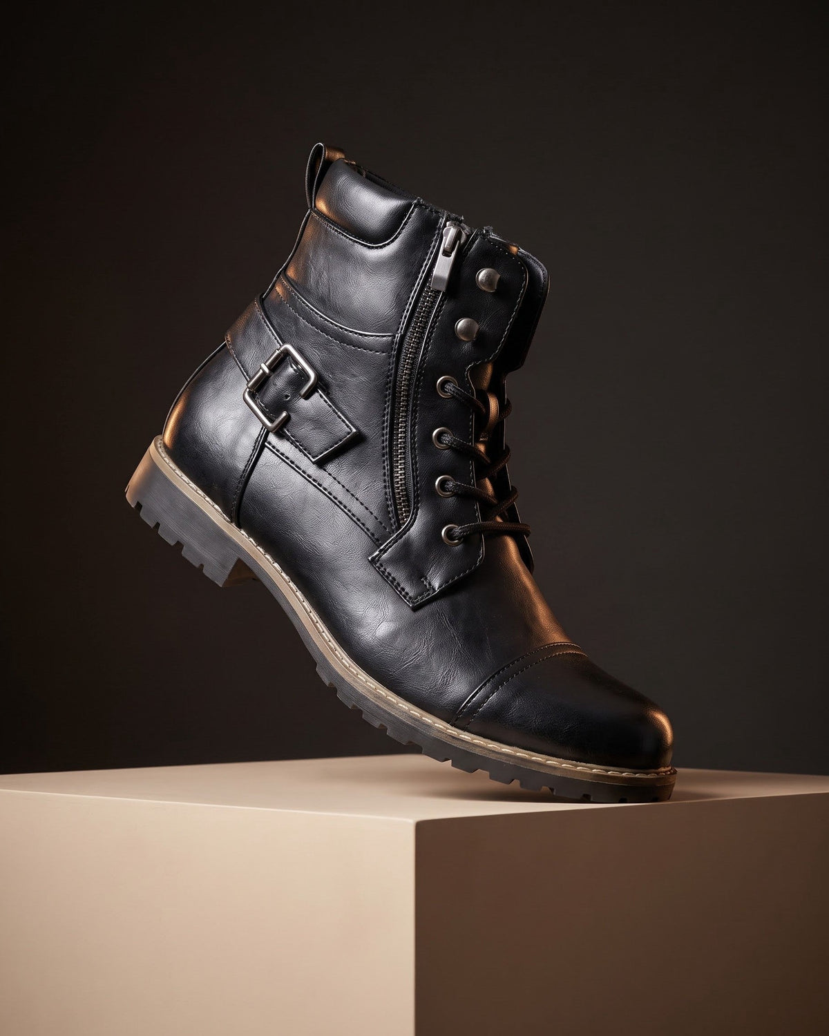 BRIAN™ | Elios Leather Boots