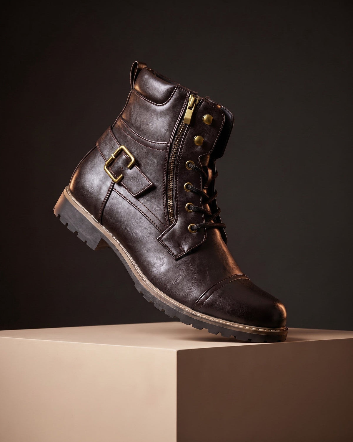 BRIAN™ | Elios Leather Boots