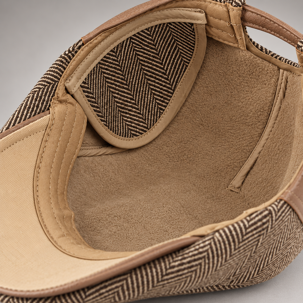 BRIAN™ | Thornton Herringbone Driving Cap
