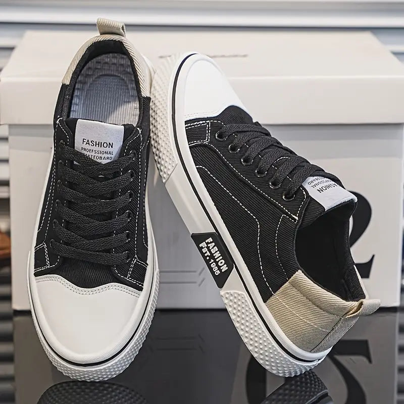 BRIAN™ | Canvas Low-Top Trainer