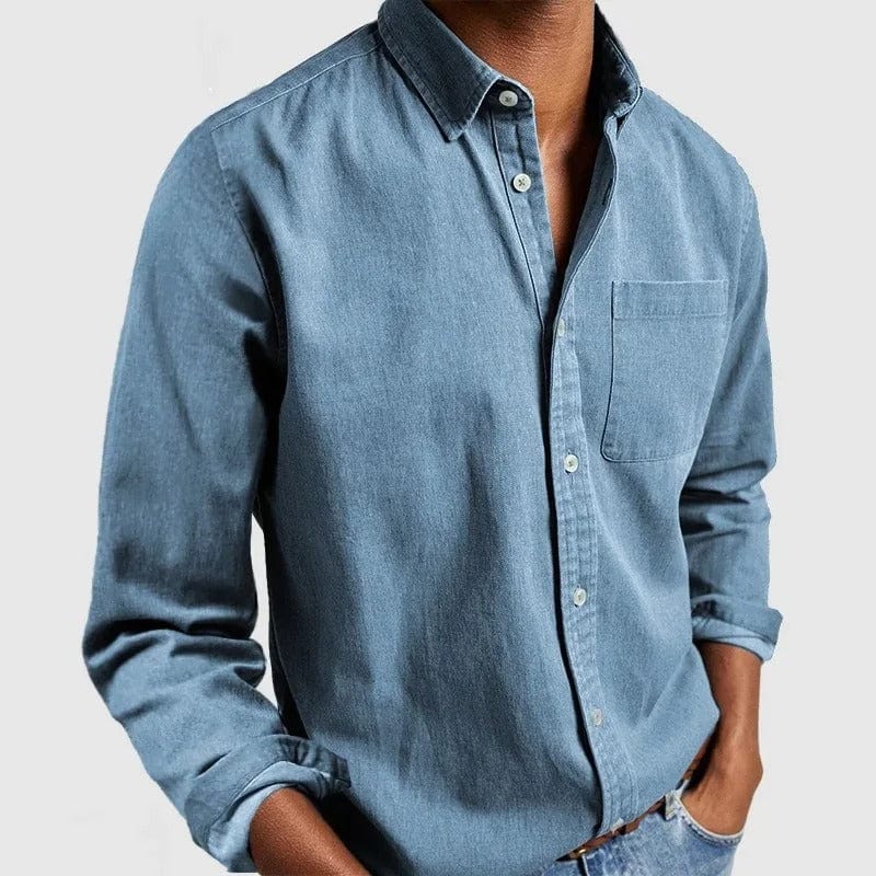 BRAIN™ | Button-Up Polo-Collar Shirt