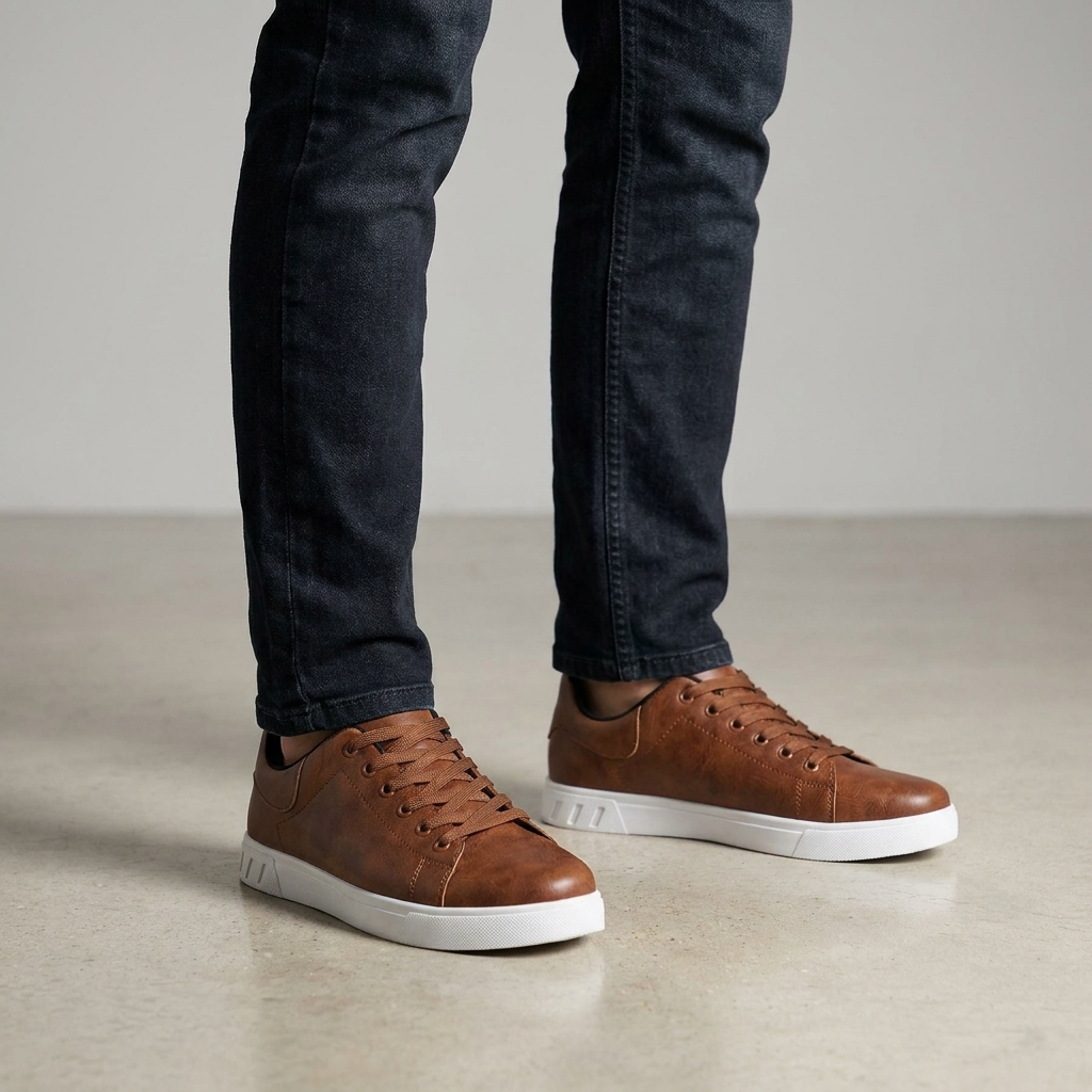 BRAIN™ | Leather Trainers