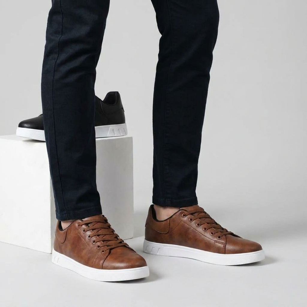 BRAIN™ | Leather Trainers