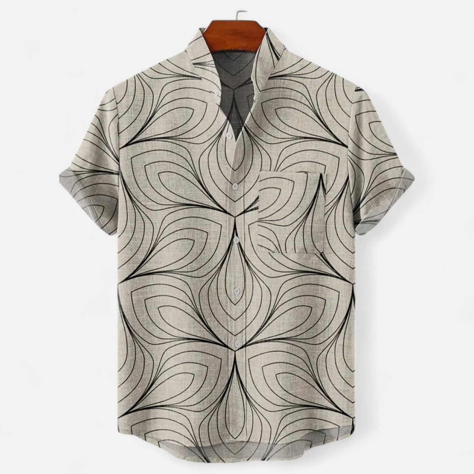 BRAIN™ | Linen Camp Shirt