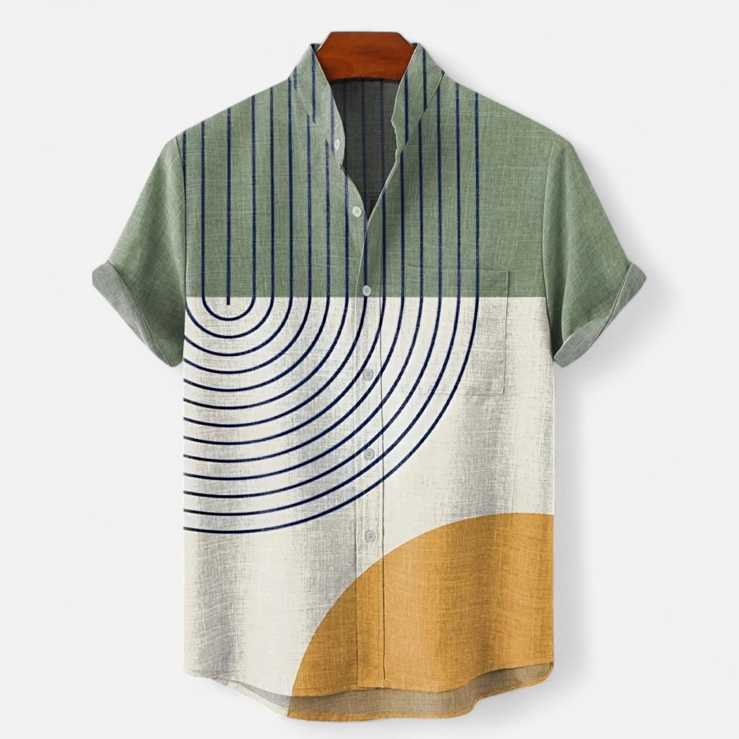 BRAIN™ | Linen Camp Shirt