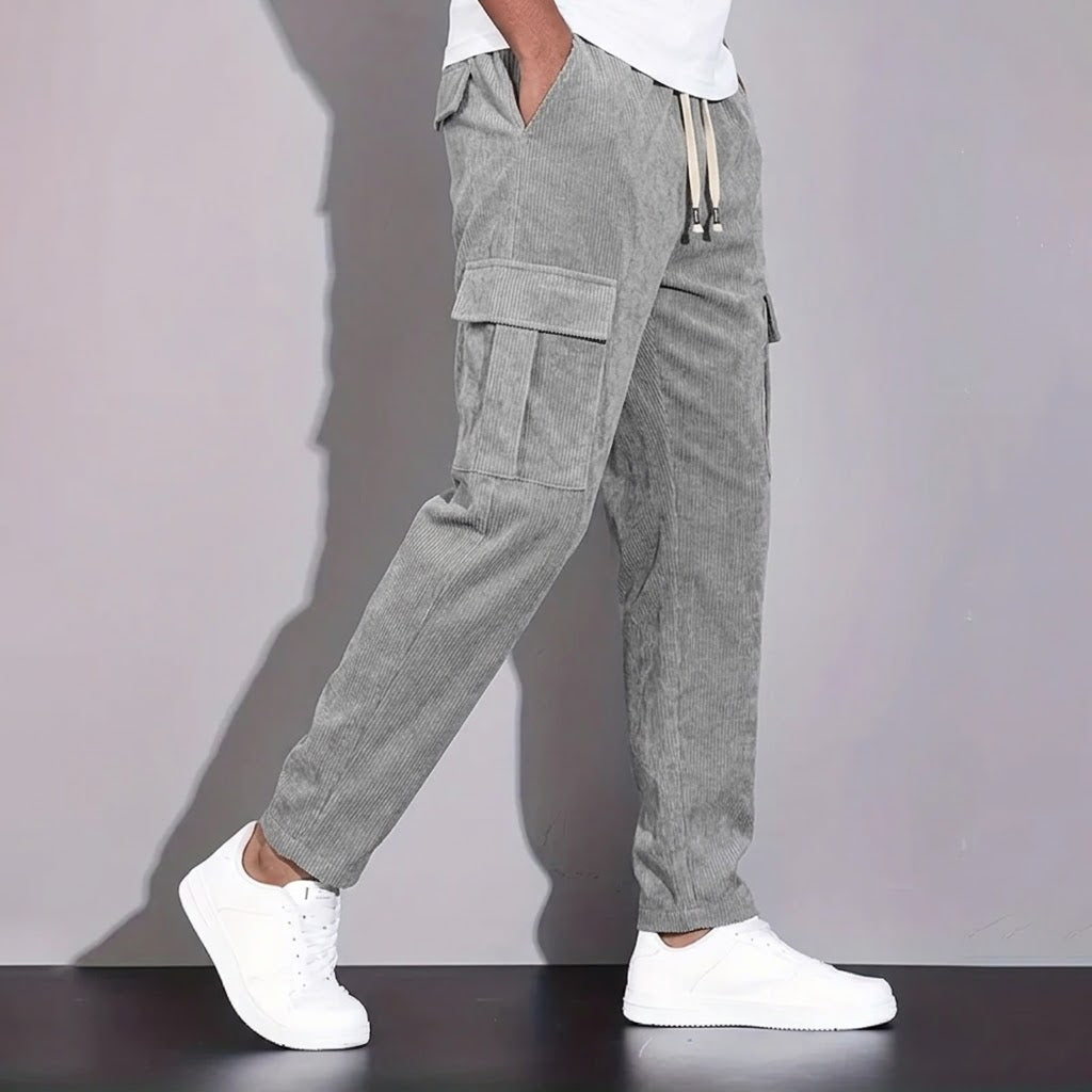 BRIAN™ | Men's Corduroy Cargo Joggers