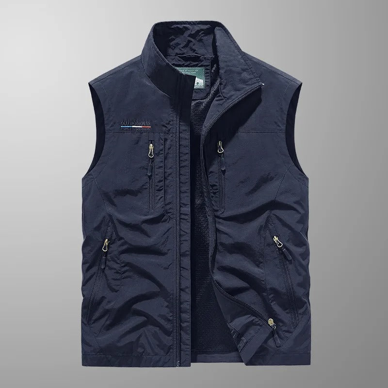 BRAIN™ | Men's Breathable Cargo Vest