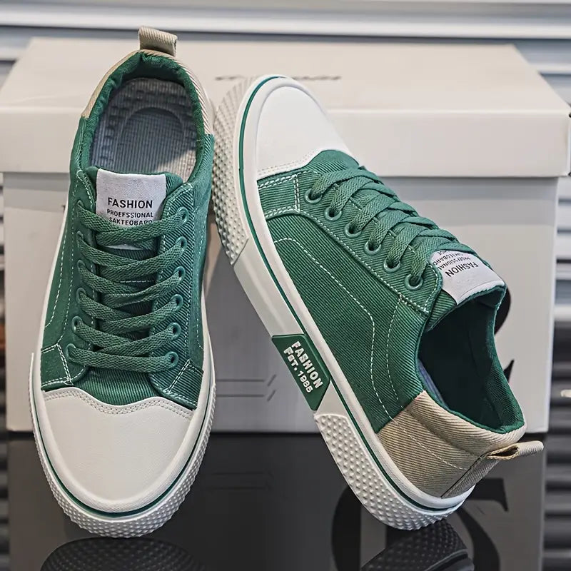 BRIAN™ | Canvas Low-Top Trainer