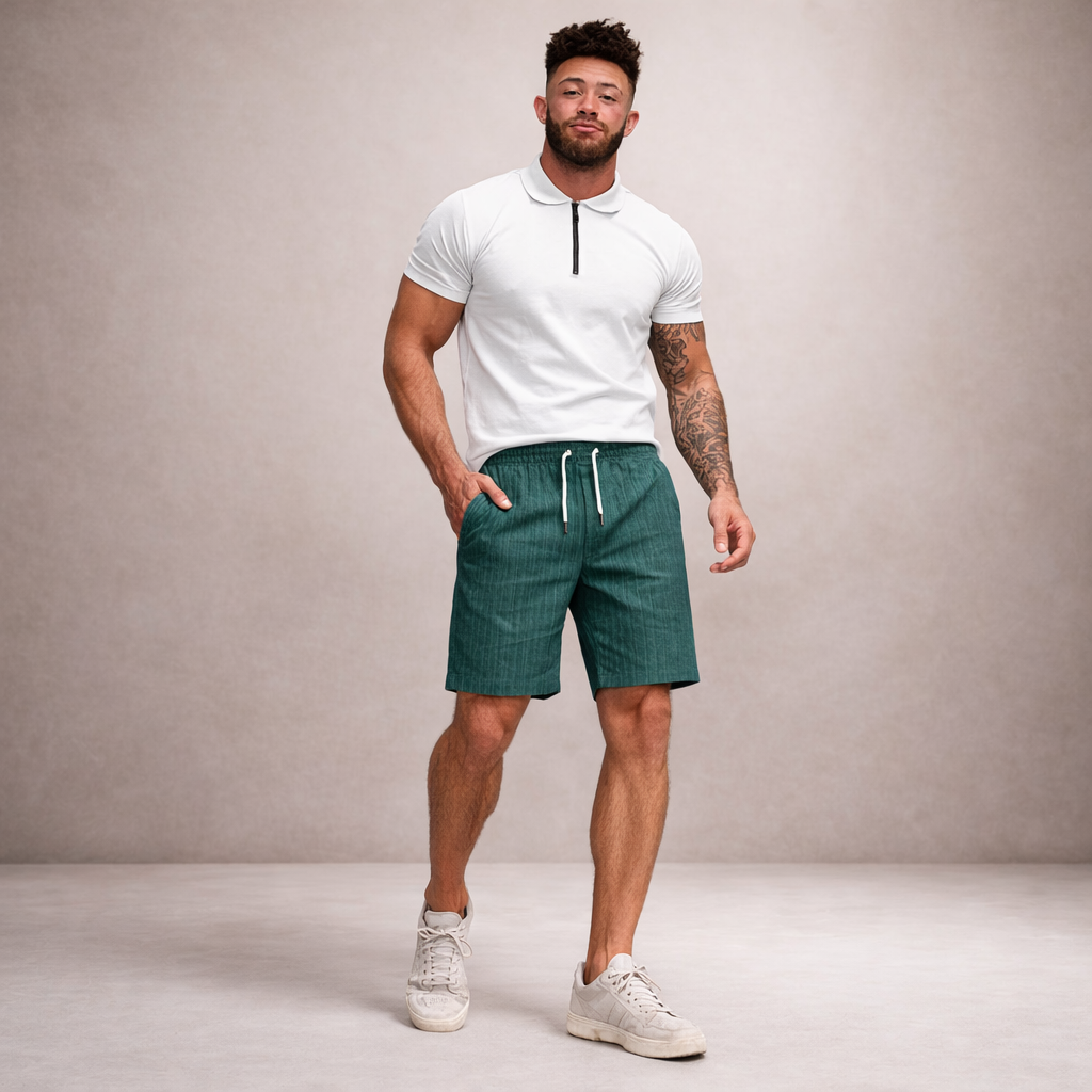 BRAIN™ | Casual Linen Shorts