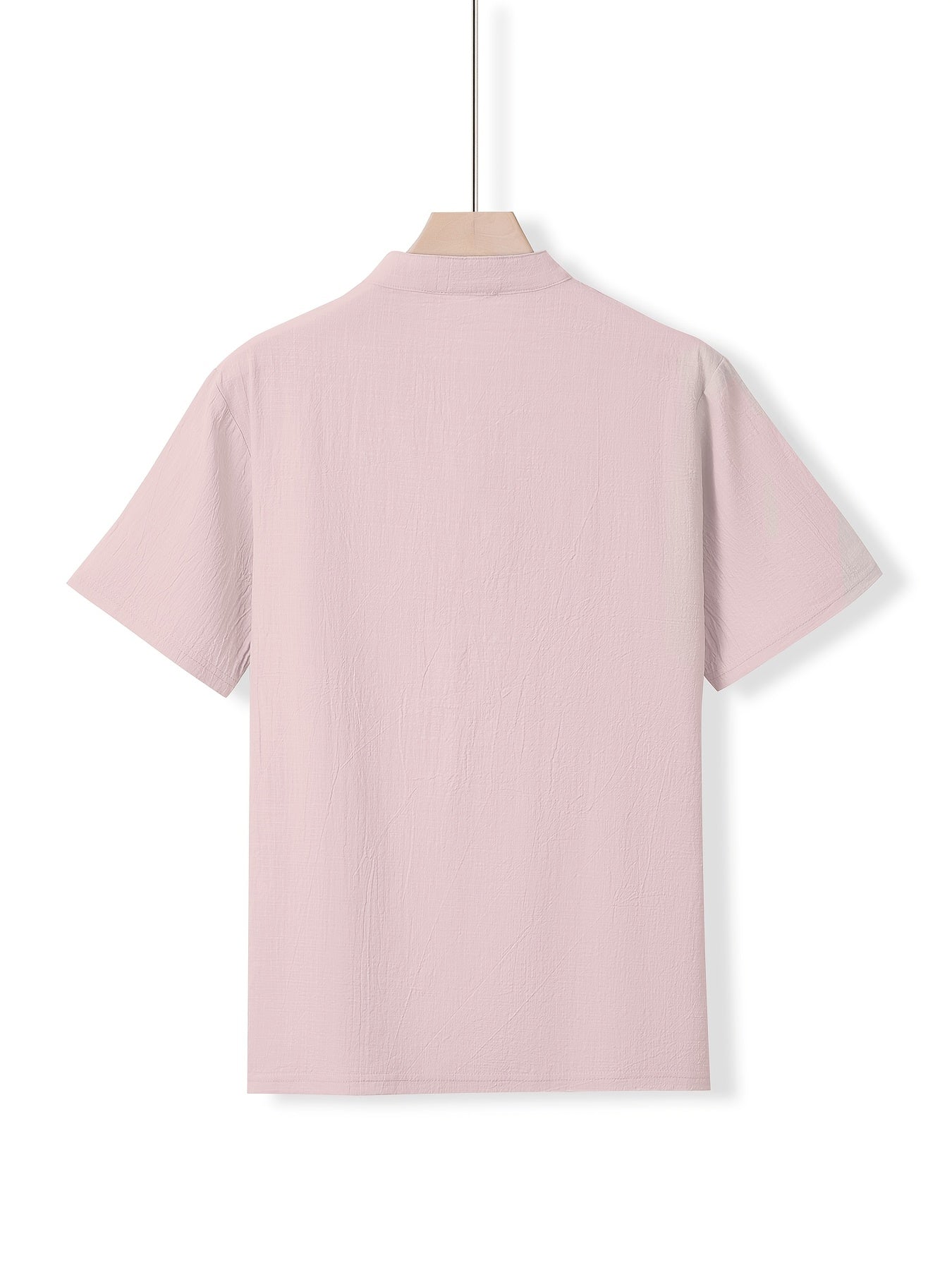 BRAIN™ | Men's Linen Henley Shirt