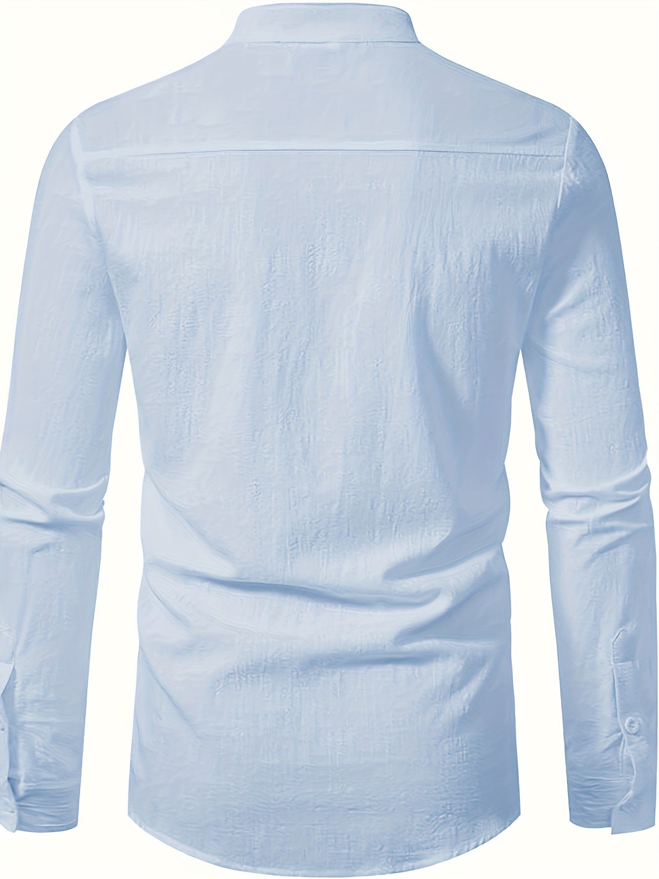 BRAIN™ | Men's Cotton-Linen Popover Shirt