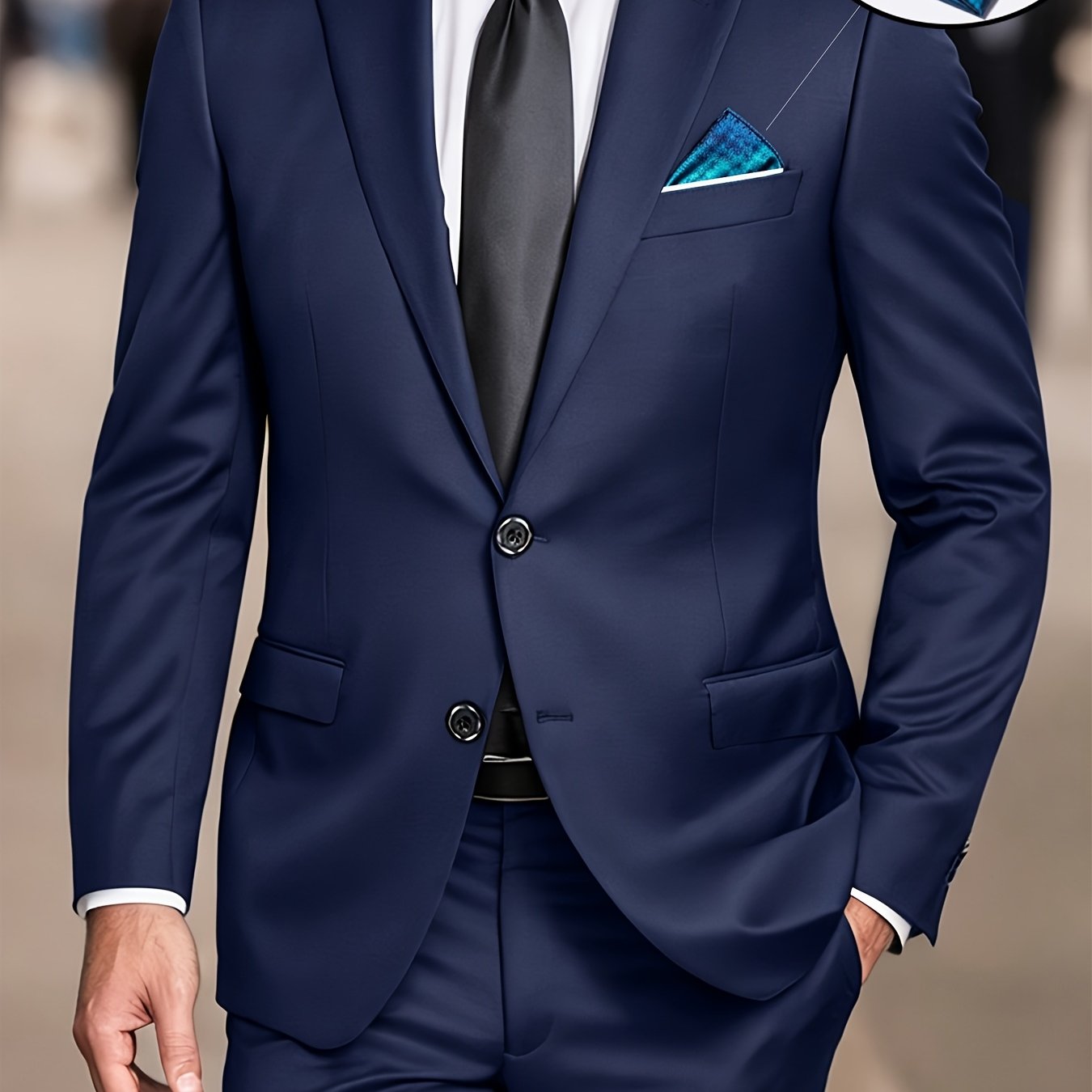 BRAIN™ | Men's Two-Piece Formal Suit Set