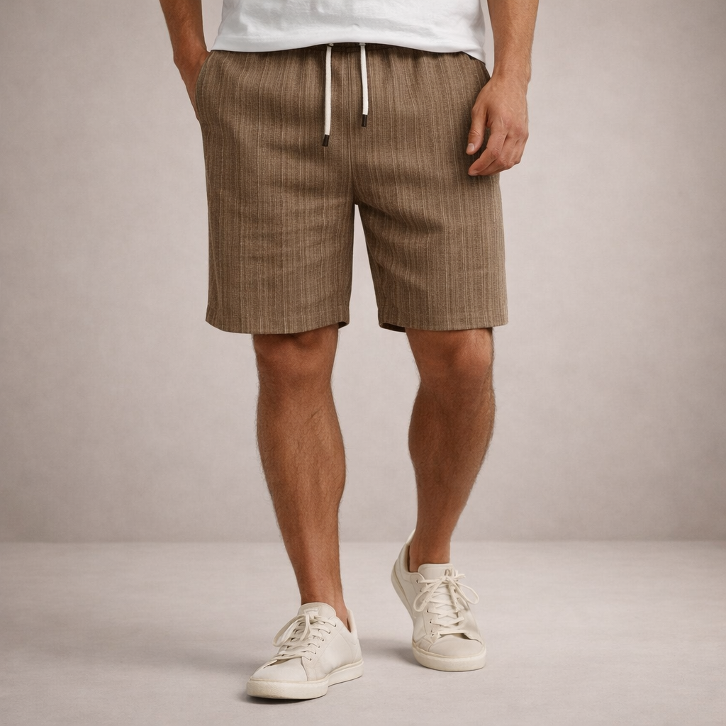 BRAIN™ | Casual Linen Shorts