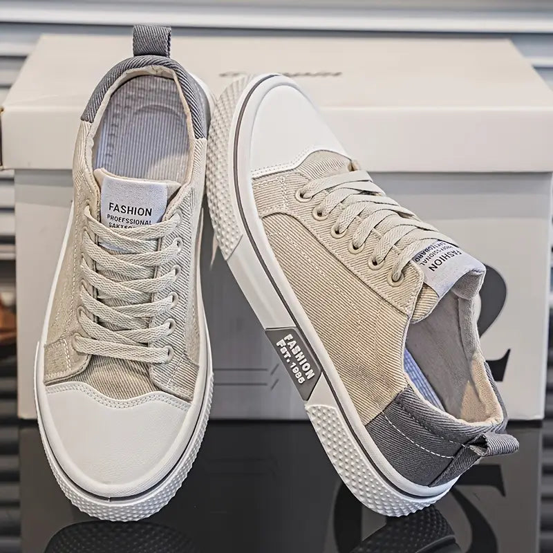 BRIAN™ | Canvas Low-Top Trainer