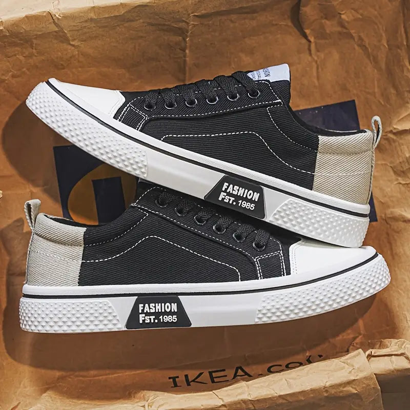 BRIAN™ | Canvas Low-Top Trainer