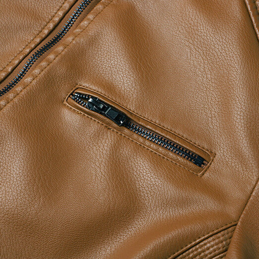 BRIAN™ | Men's Moto-Style Zip Jacket