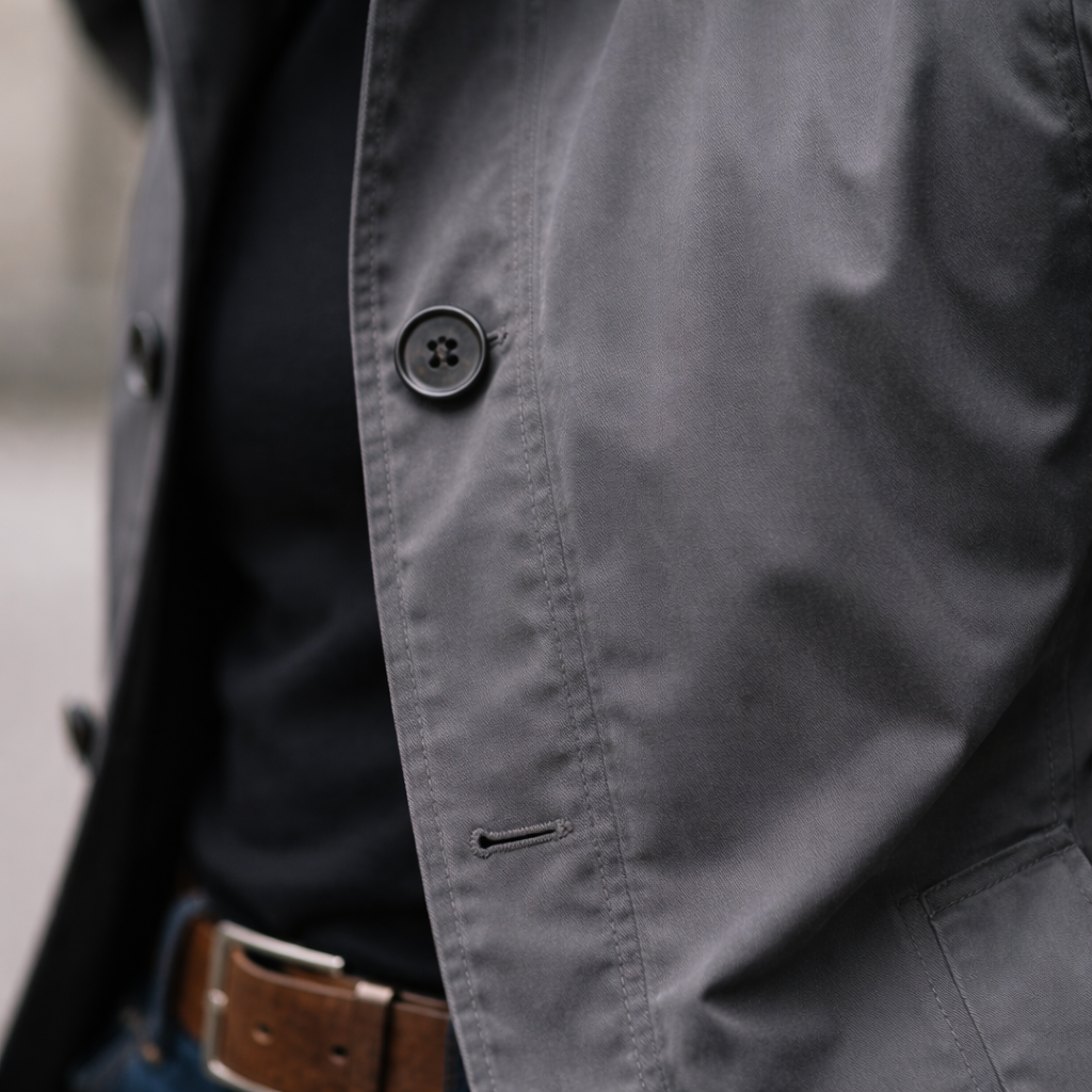 BRIAN™ | Quilted-Lined Button Coat