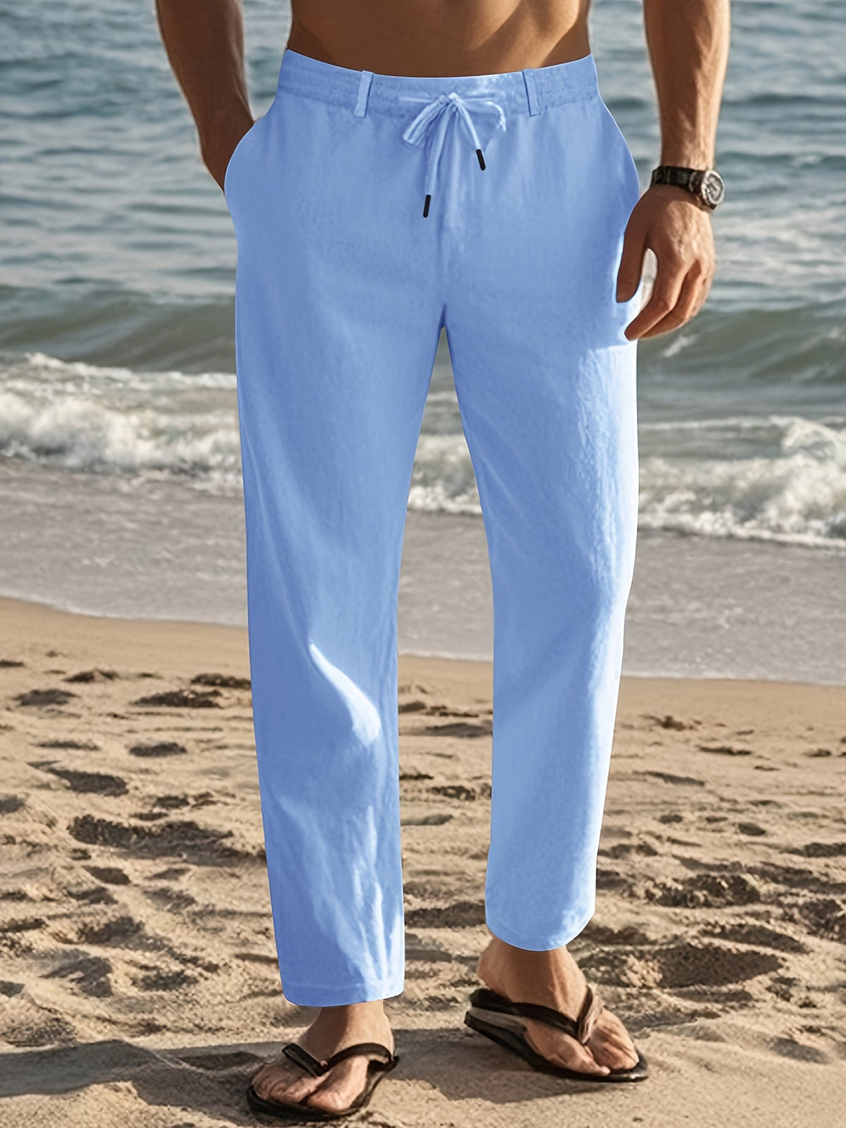 BRIAN™ | Men's Loose-Fit Linen Trousers