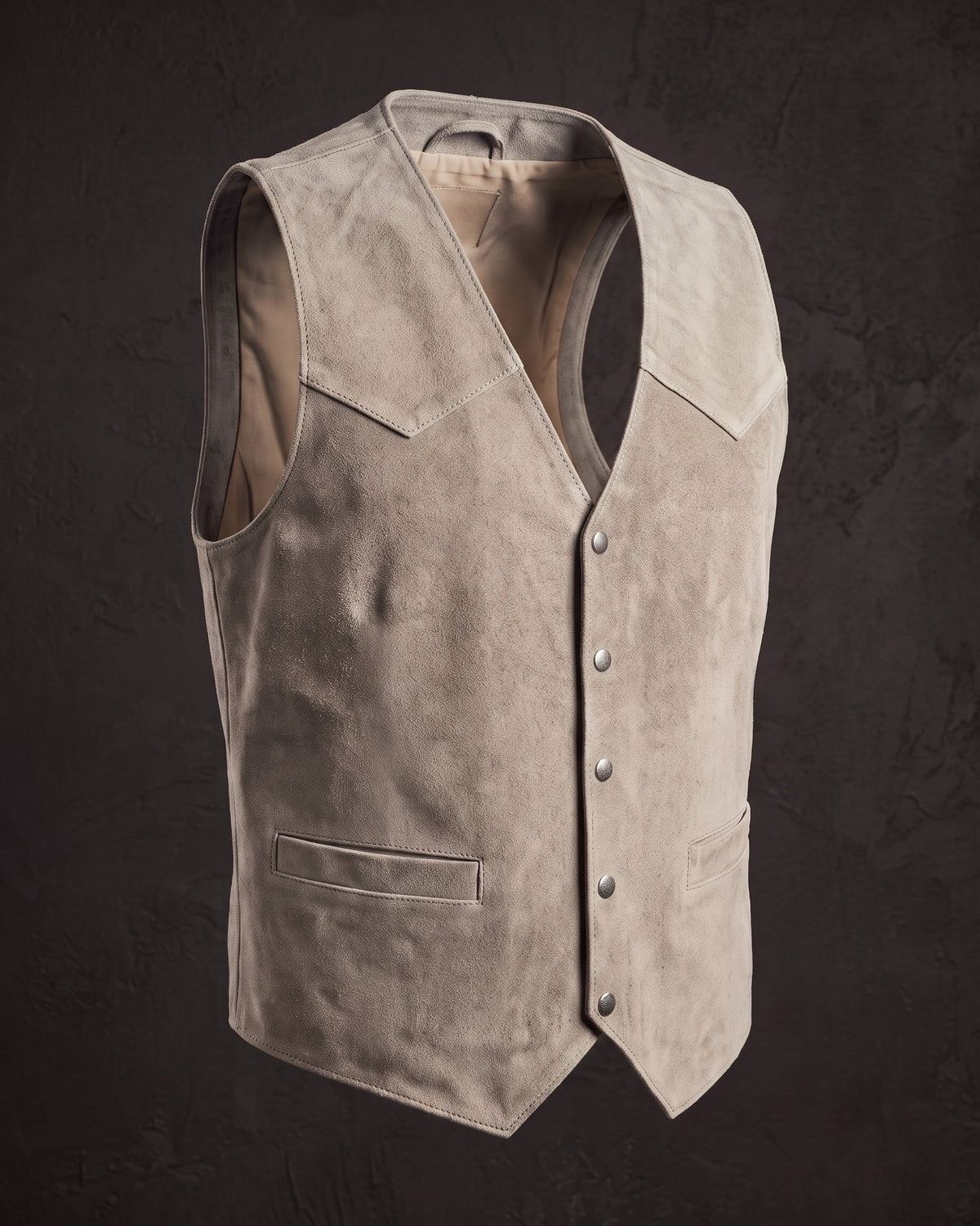 BRIAN™ | Brushed Suede Look Vest