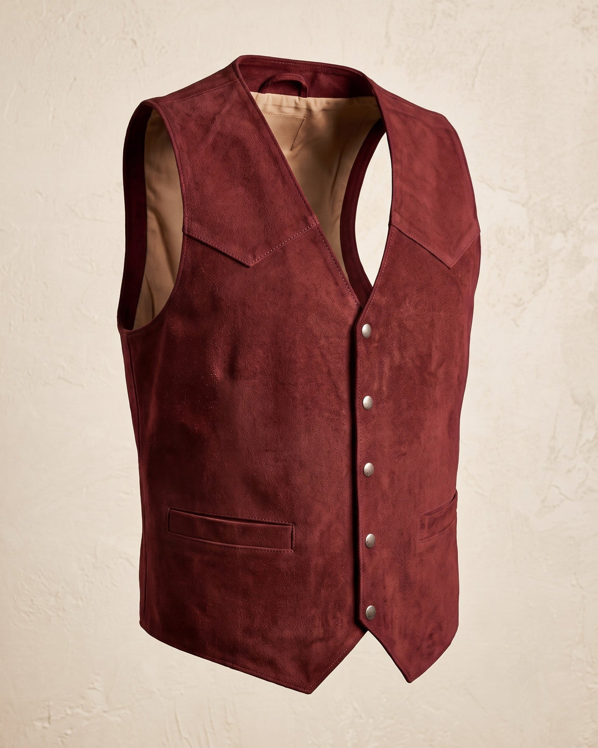 BRIAN™ | Brushed Suede Look Vest