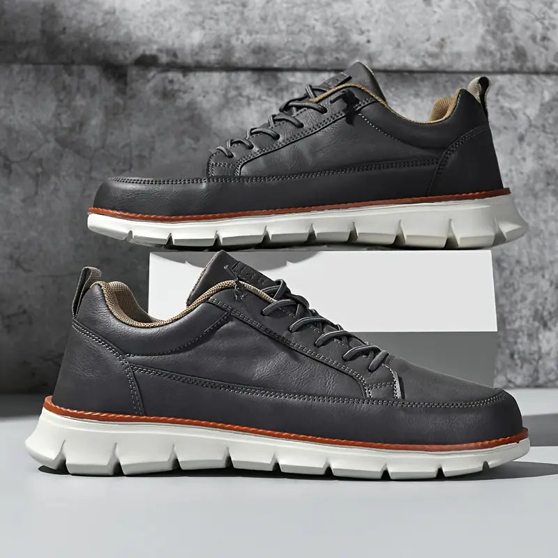 BRAIN™ | Men's Cushioned Leather Walking