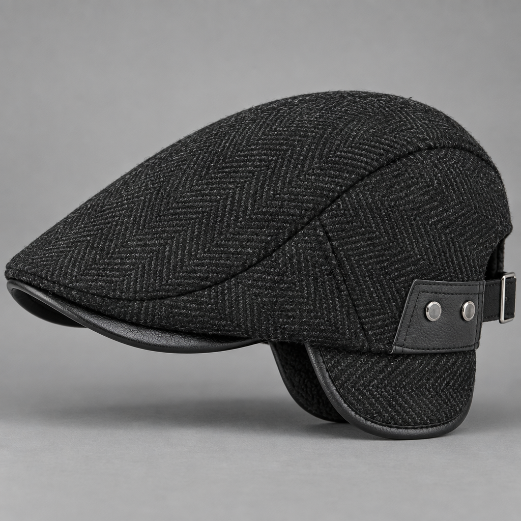 BRIAN™ | Thornton Herringbone Driving Cap