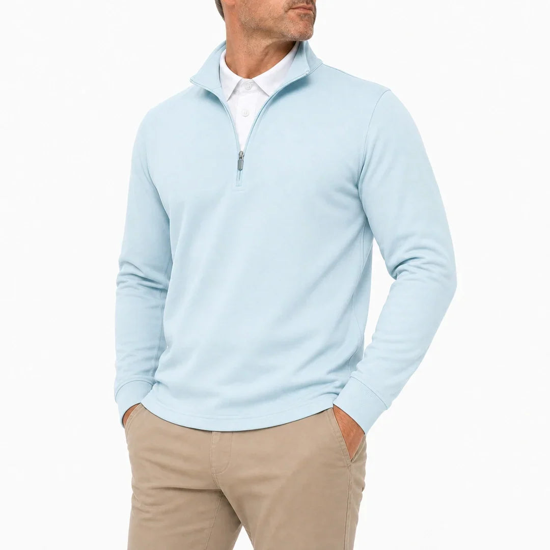 BRIAN™ | Leon - Men’s Ultra-Comfortable 2-in-1 Quarter-Zip
