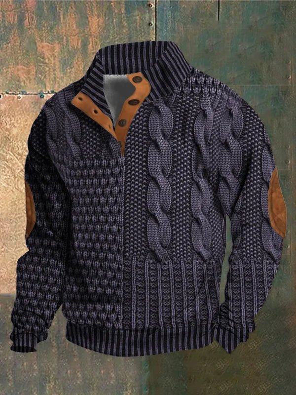BRAIN™ | VINTAGE KNIT PULLOVER FOR MEN