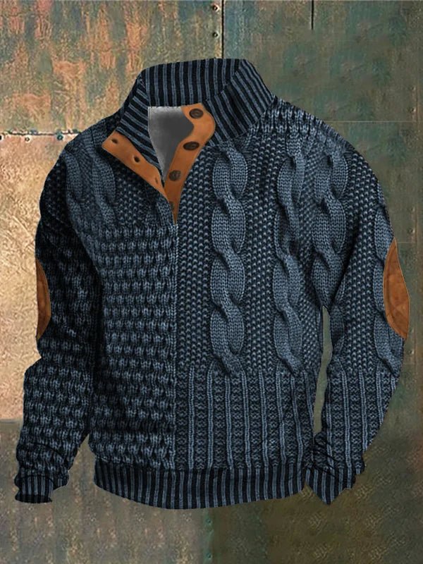 BRAIN™ | VINTAGE KNIT PULLOVER FOR MEN