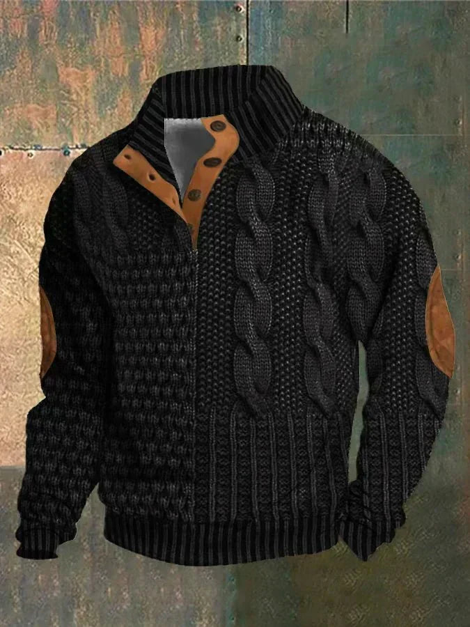 BRAIN™ | VINTAGE KNIT PULLOVER FOR MEN