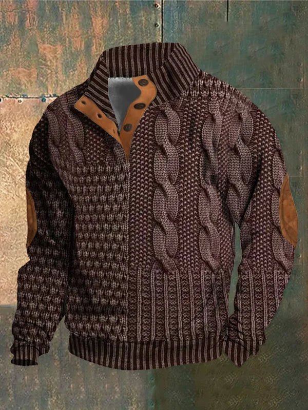 BRAIN™ | VINTAGE KNIT PULLOVER FOR MEN